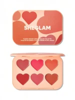 پالت رژگونه کرمی شیگلم SHEGLAM مدل Flush Crush رنگ Blushing Bouquet