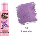 رنگ مو فانتزی کریزی کالر crazy color شماره 54 (Lavender)
