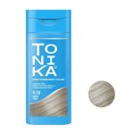 شامپو رنگ تونیکا TOHNIKA شماره 9.10 رنگ بلوند دودی نقره ای 150 میل