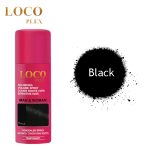 اسپری کانسیلر ریشه لوکو پلکس LOCO رنگ مشکی حجم 75 میل