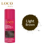اسپری کانسیلر ریشه لوکو پلکس LOCO رنگ قهوه ای روشن حجم 75 میل