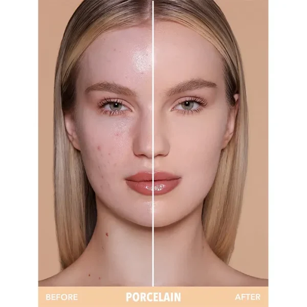 پنکک کرم پودری شیگلم sheglam رنگ porcelain - image 2
