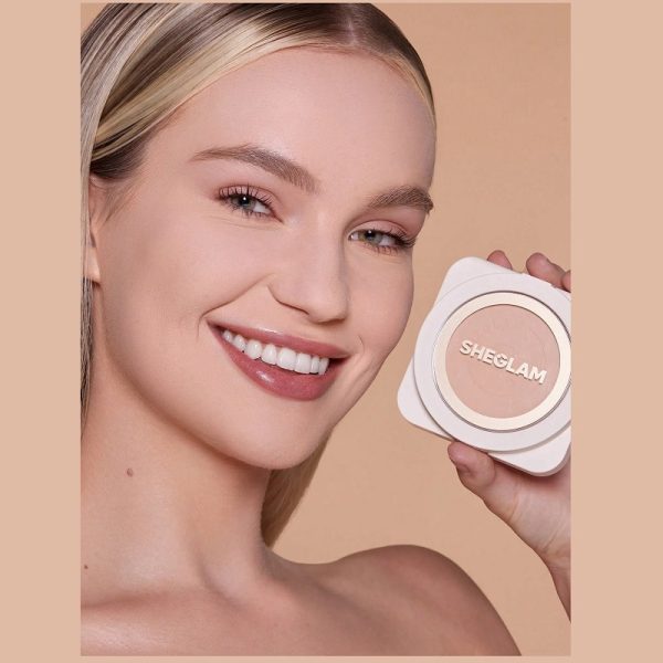 پنکک کرم پودری شیگلم sheglam رنگ porcelain - image 3