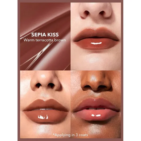 رژلب اتودی حجم دهنده شیگلم sheglam رنگ sepia kiss - image 3