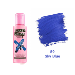 رنگ مو فانتزی کریزی کالر crazy color شماره 59 (Sky blue)