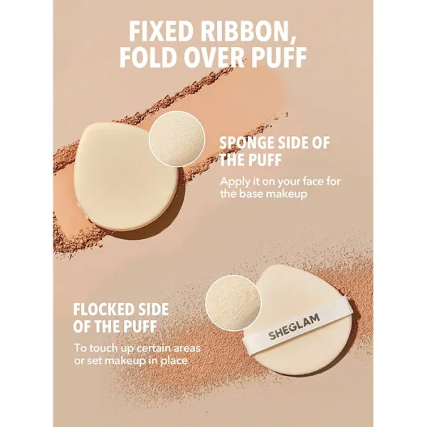 پنکک کرم پودری شیگلم sheglam رنگ shell - image 6