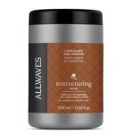 ماسک مو ترمیم کننده حاوی شکلات و کراتین آلویوز ALLWAVES