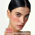 پالت رژگونه شیگلم SHEGLAM مدل Floral flush - Image 3