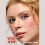 پالت رژگونه شیگلم SHEGLAM مدل Floral flush - Image 4