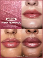 لیپ پلامپر شاین دار شیگلم SHEGLAM رنگ Pink Flamingo - Image 2