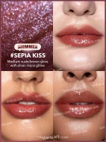 لیپ پلامپر شاین دار شیگلم SHEGLAM رنگ Sepia Kiss - Image 2