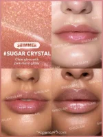 لیپ پلامپر شاین دار شیگلم SHEGLAM رنگ sugar crystal - Image 2