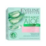 ژل کرم آبرسان و تسکین دهنده آلوئه ورا و کلاژن اولاین Eveline Organic Aloe حجم 50 میلی لیتر - Image 2