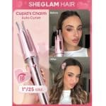دستگاه کرلی مو شیگلم SHEGLAM مدل بیبی پینک (صورتی) سایز 25 - Image 6