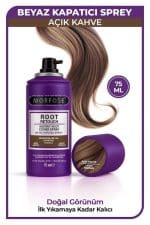 اسپری کانسیلر ریشه مو مورفوس MORFOSE قهوه ای روشن LIGHT BROWN